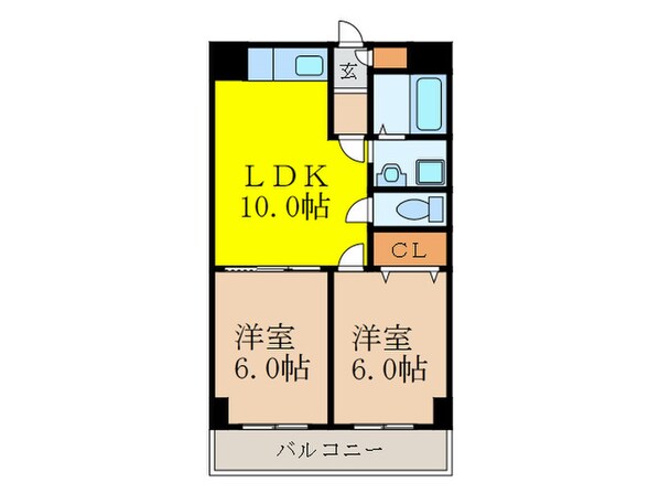 サンロイヤルハイツの物件間取画像